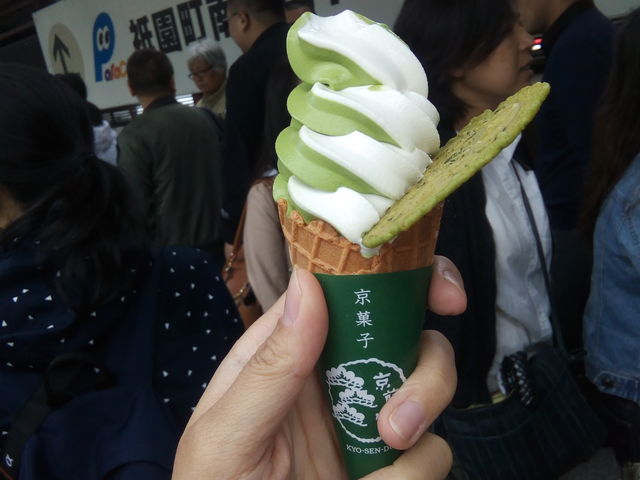抹茶ソフトクリーム_京煎堂