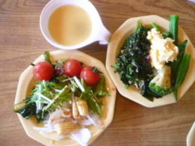 サラダをたっぷり食べれて嬉しいです!_ビッグボーイ草津店