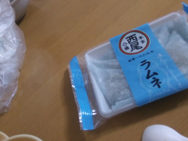 ラムネ味_本家西尾八ツ橋 祇園店