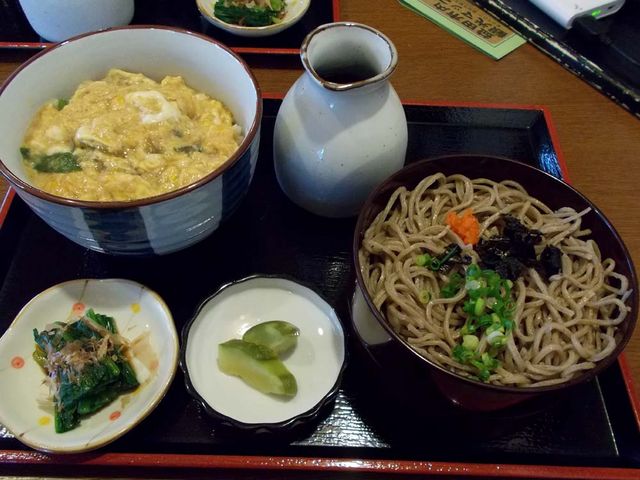 ミニカツ丼+割子(わりご)_竹の家