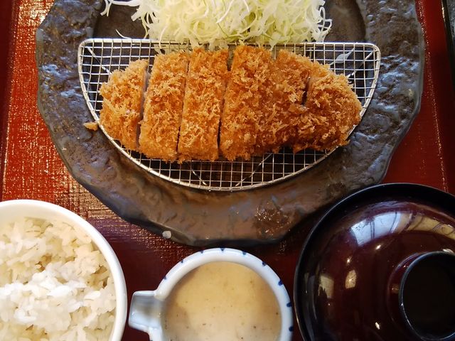 ロースかつ定食(120g)・1,274円_かつ政 竜南店