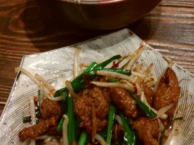 地鶏レバニラ_塚田農場立川店