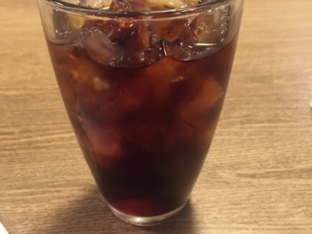 アイスコーヒーです。_エクセルシオールカフェ八重洲1丁目店