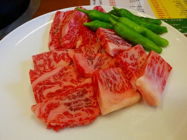 三重県・松阪市・焼肉・一升びん・本店 A4コース ロース_一升びん・本店