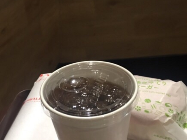 テリタマバーガーです。_ロッテリア渋谷道玄坂店