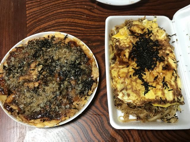 ミックスとオムそば_俺ん家