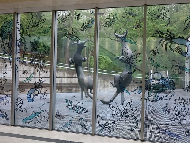エレベーターを降りると。_ポーラ美術館