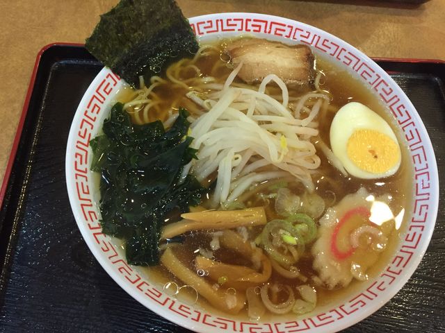 昔ながら。。_元祖じゃんがららぁめん・伊東マリンタウン店