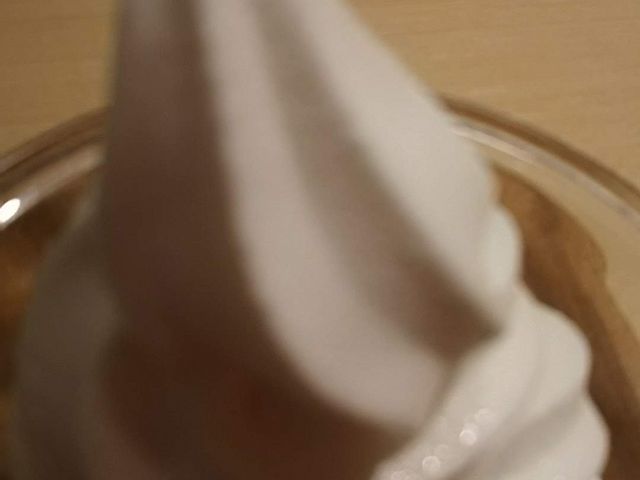デザートのソフトクリーム_さち福や CAFE 大阪国際空港店