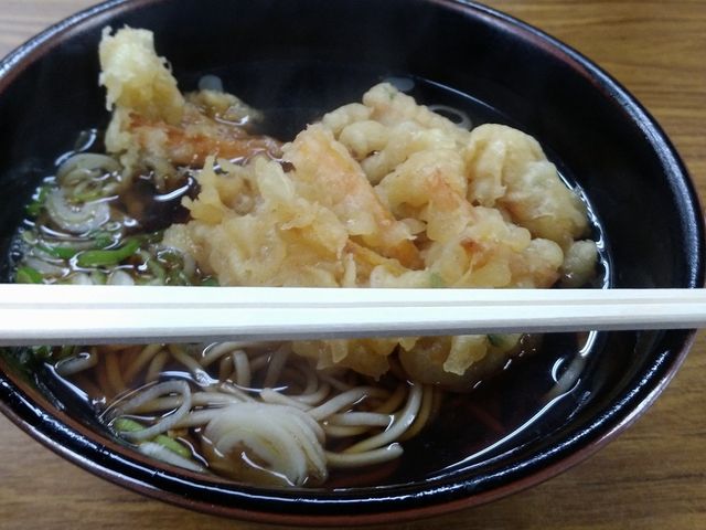 天ぷらそば_尾久そば