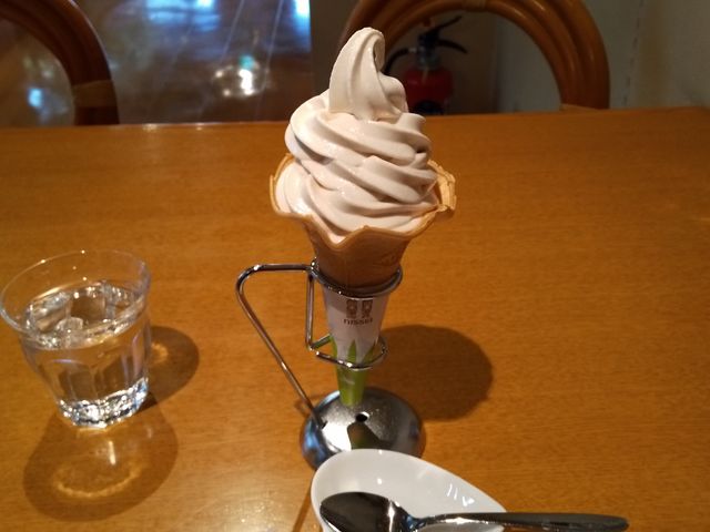 酒が入ったソフトクリーム_関寿庵