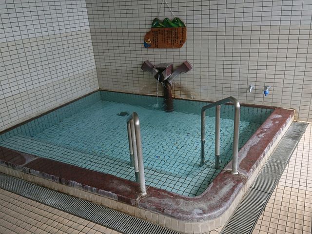 「湯楽里」のお湯_関金温泉