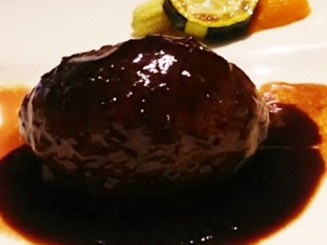 ハンバーグ_フレンチ鉄板 ahill(アヒル) 銀座店