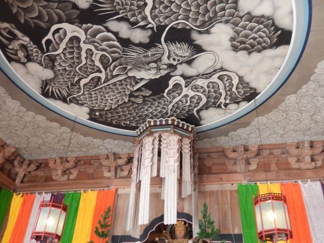 法堂雲龍図_建長寺