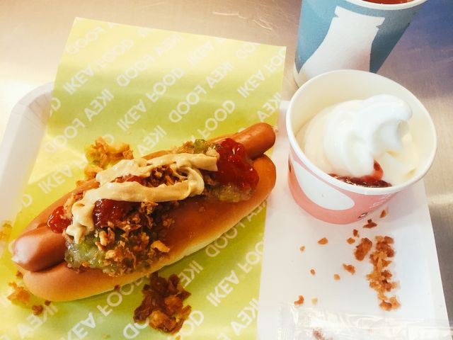 ホットドッグ_イケア・ビストロ 港北店