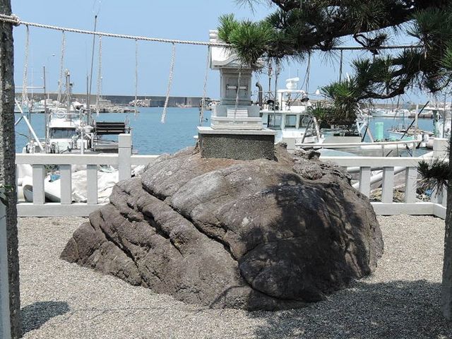 後醍醐天皇お腰掛けの岩_後醍醐天皇お腰掛けの岩