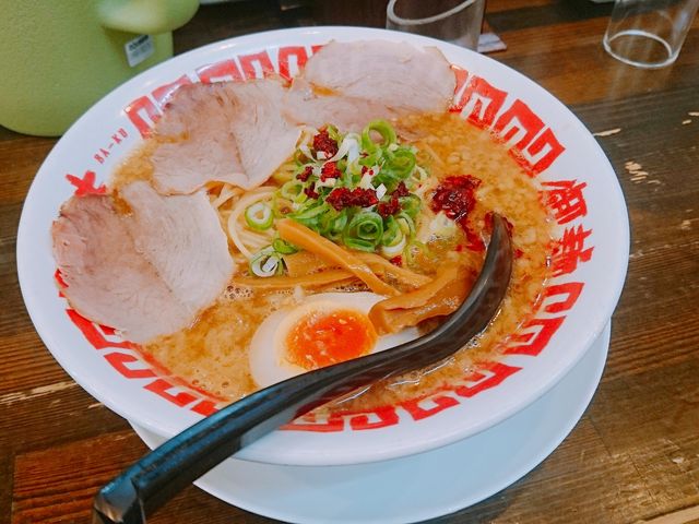 闘魂ラーメン_御麺麦一等兵 津駅前店