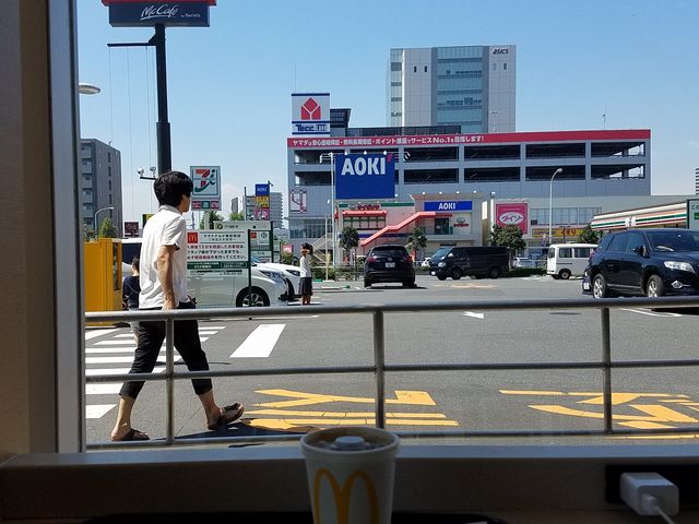 1階のカウンターです。_マクドナルド(McDonald’s) 南砂町店