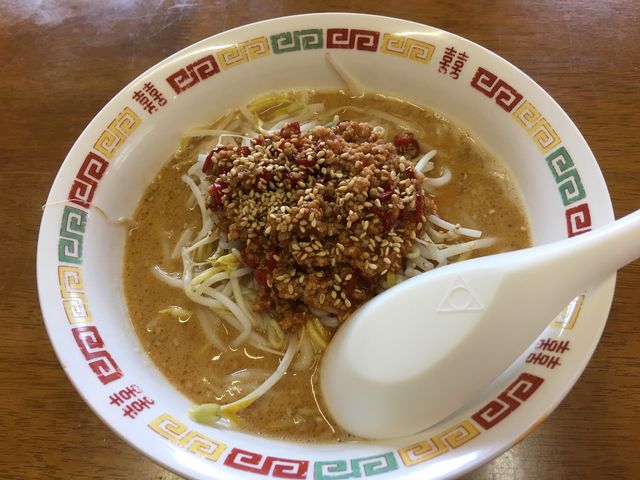 赤の担々麺_紅蘭亭