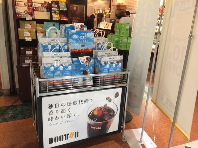 夏はアイスコーヒー_ドトールコーヒーショップアピタ福井大和田店