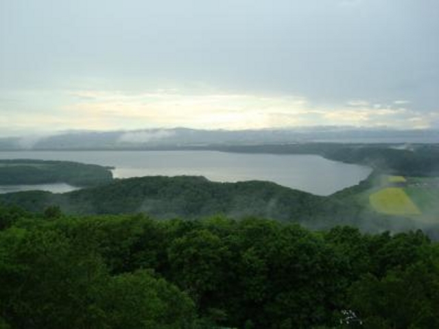 展望台からの景色_天都山展望台