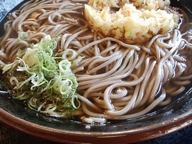 野菜天そば大盛り_スマル亭東富士店