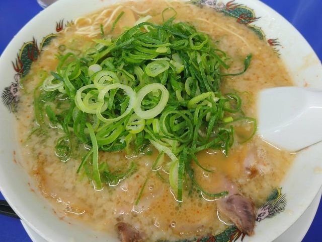 ネギ多め。_来来亭 野洲店