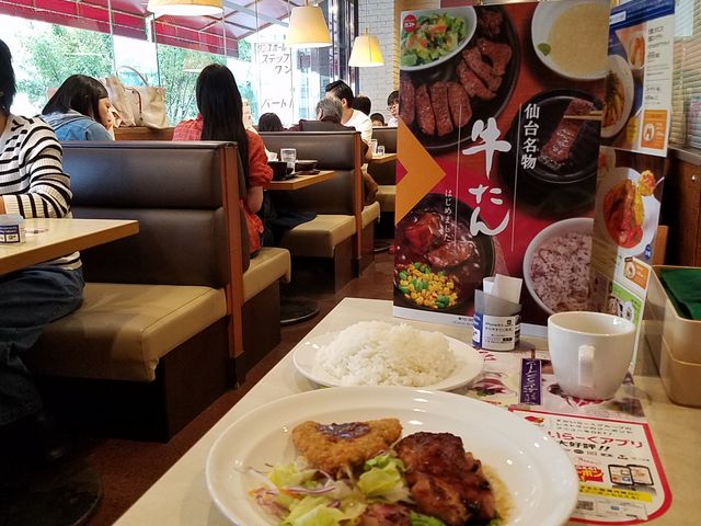 平日ランチ_ガスト西葛西店