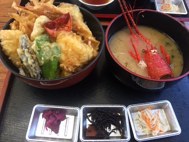 伊勢海老天丼_相浜亭