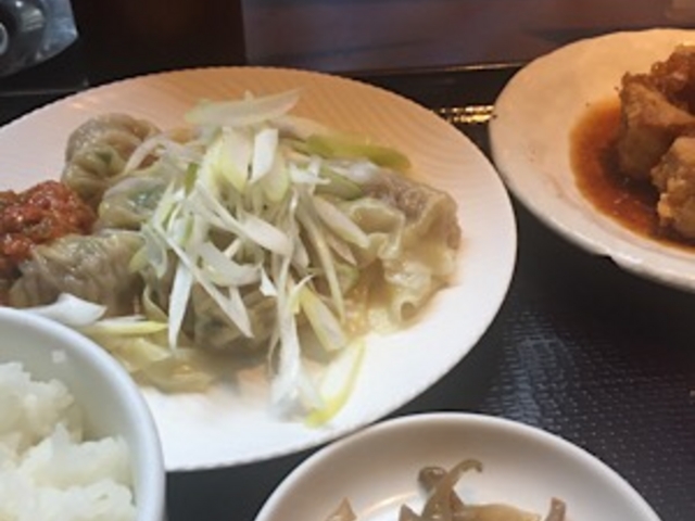 ランチセットです。_五香路 ウーシャンルー 大手町店