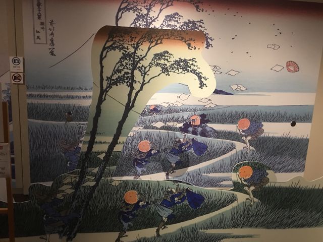 有名なものばかり♪_北斎館