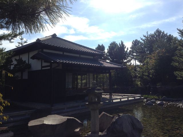 風情ある日本庭園_二子玉川公園