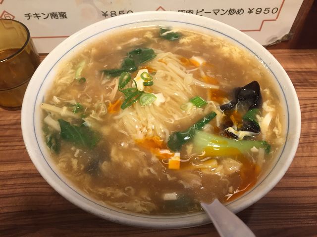 スーラーメン_中華料理 宝龍