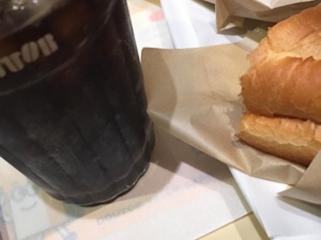 アイスコーヒーです。_ドトールコーヒーショップ十条銀座店