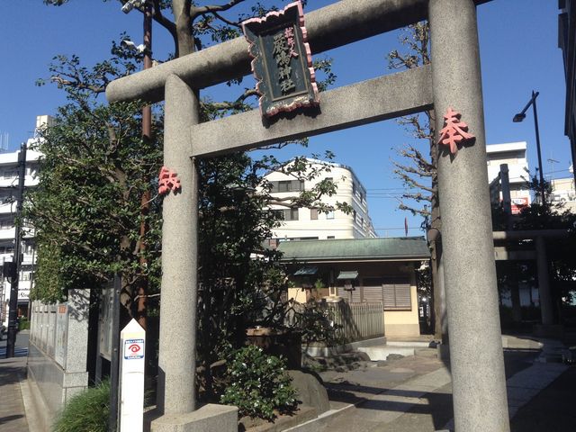 南側参道_厳島神社(抜弁天)