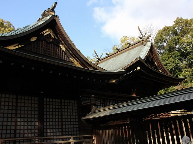 本殿です。_備後護国神社