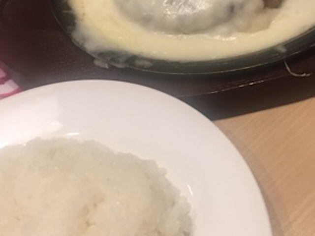 チーズハンバーグです。_ガスト西日暮里店
