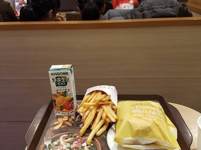 ハニーマスタードチキンバーガー_ロッテリア池袋東口店
