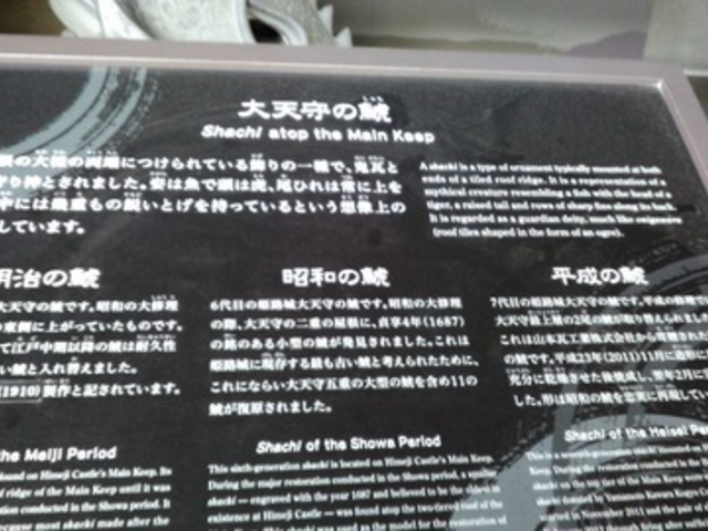 「お菊井戸」の近くで展示されていました。_お菊井戸
