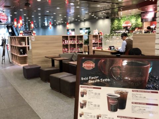 店内_シアトルズ・ベスト・コーヒー 池袋サンシャイン60店