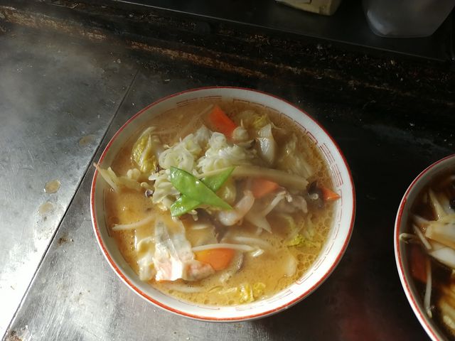 味噌五目野菜ラーメン800円_三富ラーメン
