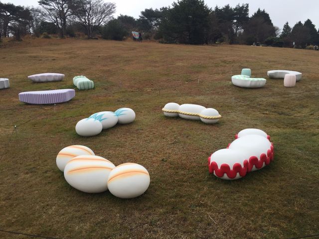 この他にもたくさん色んな形のものがありましたよ♪_六甲山アスレチックパーク GREENIA