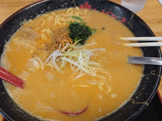 濃厚味噌坦々麺_めん王 若柴店 若柴店