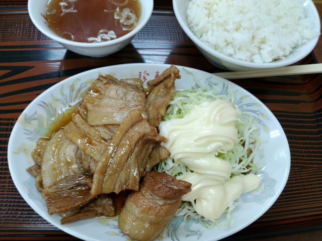 安定の生姜焼き_珍来牛久店