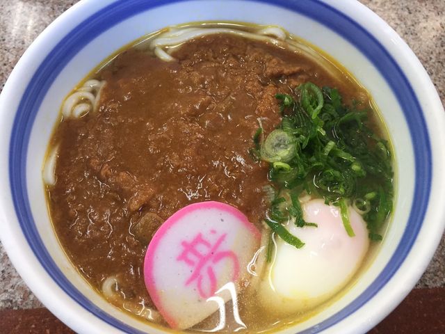 カレーうどん_天領うどん 新生町店