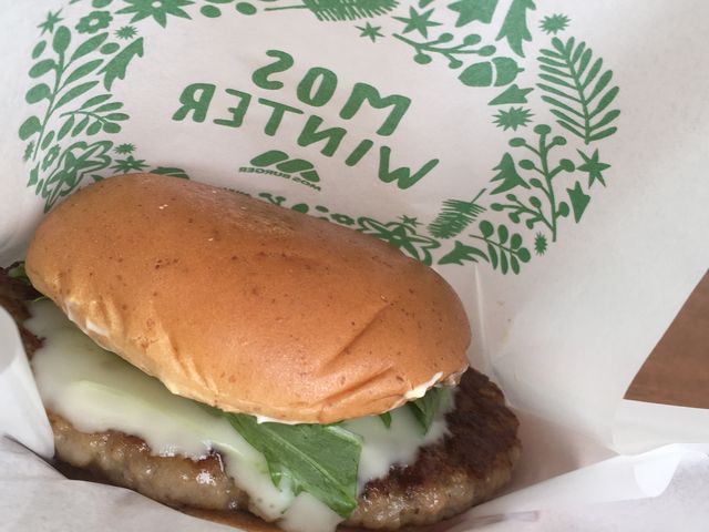 きのこ&チーズ_モスバーガー古河旭町店