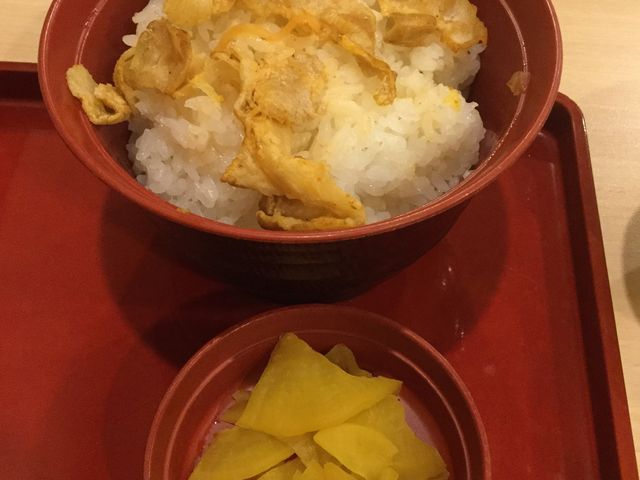 肉と漬物と、量が変わらない。_ジョイフル四街道店