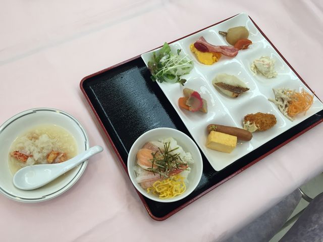 朝食_ホテルねむろ海陽亭