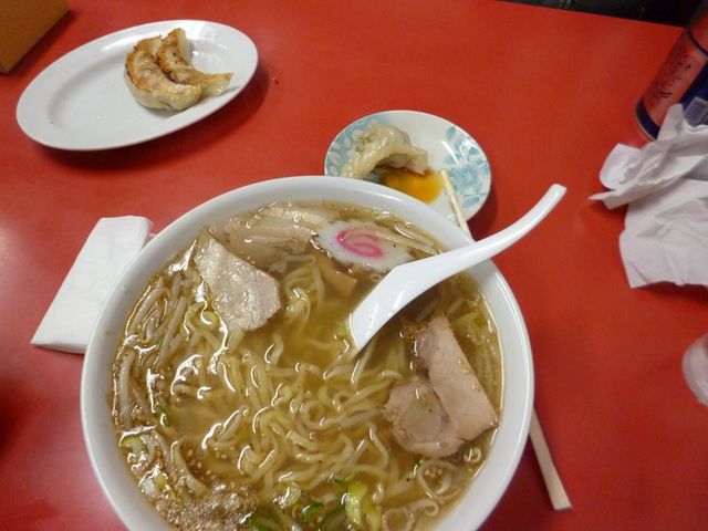 ramen and dumpling_源来軒