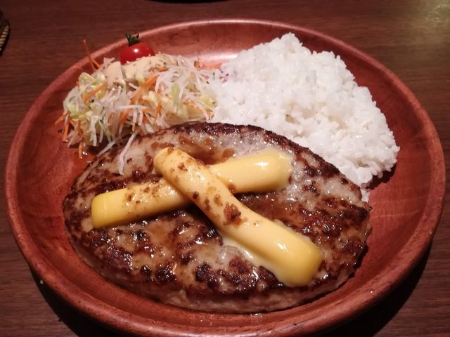 チーズハンバーグディッシュ_びっくりドンキー竜ケ崎店